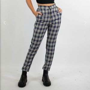 GREY BANDIT hard to forget plaid pants